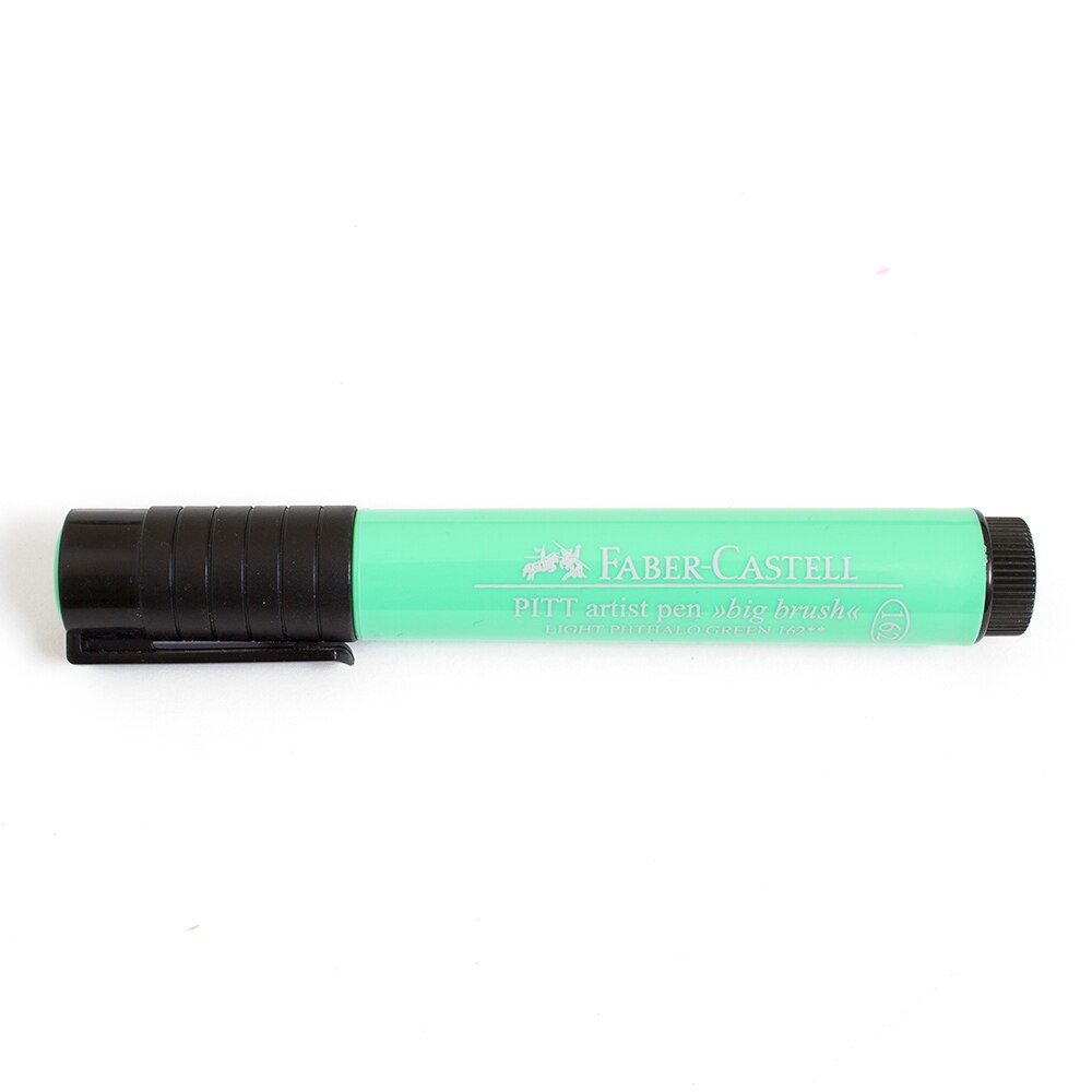 Faber Castell, Pitt, Artist, Big, Brush Pen, Light Phthalo Green